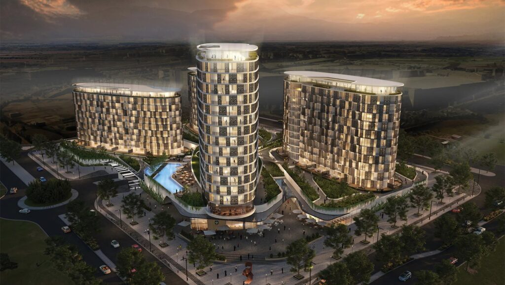 ELLIPSE GALILEO TOWER IN WATERFALL CITY, SOUTH  AFRICA