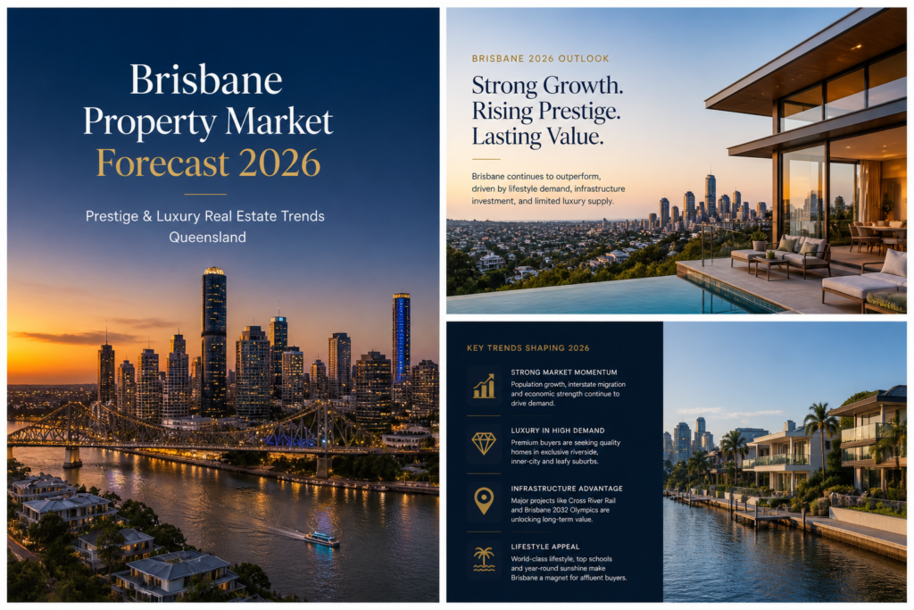 Brisbane Property Market Forecast 2026: Prestige & Luxury Real Estate Trends Queensland